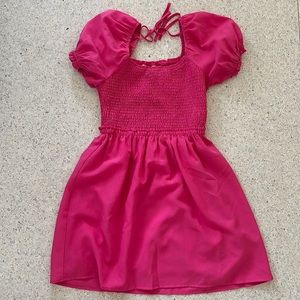 Mini Pink Dress
